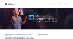 Desktop Screenshot of marcobarrientos.com